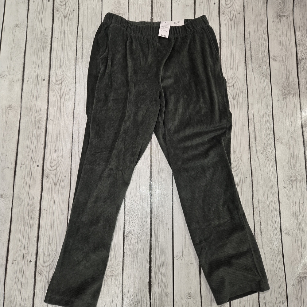 NWT Lands' End Women's Dark Gray Straight Leg Pants